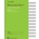 Standard Wire-Bound Manuscript Paper -