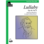 Lullaby Opus 49 No. 4 - Easy