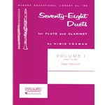 78 Duets for Flute & Clarinet Vol. I - Early Intermediate
