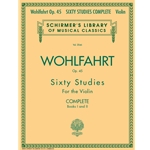 Sixty Studies for the Violin Opus 45 Complete Books 1 and 2 -