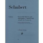 Sonata For Piano And Arpeggione A Minor D 821 (op. Posth.) (Version For Violoncello) -