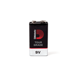 D'Addario Tour-Grade 9V Battery - 2-Pack