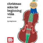 Christmas Solos for Beginning Viola - Beginning