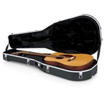 Gator Cases Deluxe Molded Case - Dreadnought/12-String