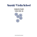 Suzuki Violin School, Volume 10 -