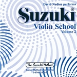 Suzuki Violin School, Volume 2 CD -
