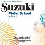 Suzuki Violin School, Volume 4 CD -