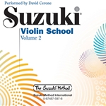 Suzuki Violin School, Volume 2 CD -