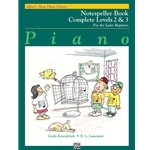 Alfred's Basic Piano Library: Notespeller Book Complete - 2 & 3