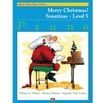 Alfred's Basic Piano Library: Merry Christmas! Sonatinas Book - 5