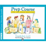 Alfred's Basic Piano Prep Course: Notespeller Book - B