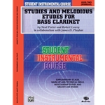 Student Instrumental Course: Studies and Melodious Etudes for Bass Clarinet - Level 2 - Intermediate