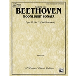 Moonlight Sonata, Opus 27, No. 2 (First Movement) - Late Intermediate