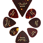 Fender Celluloid Shape Medley - 8 Pick Pack