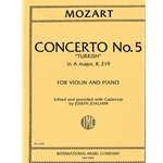 Concerto No.5 "Turkish" in A Major -