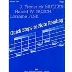 Quick Steps to Note Reading, Volume 2 - Beginning