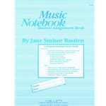 Music Notebook Student Assignment Book -