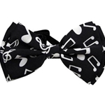 Music Notes Bow Tie