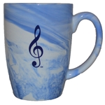 Marbleized Mug - Blue