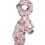 Lightweight Scarf with Notes