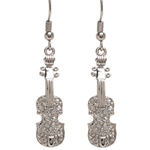 Violin Earrings