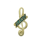 Band Clef Award Pin