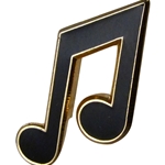 8th Note Pin