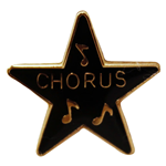 Star Award Chorus Pin