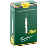 Vandoren Soprano Sax Reeds - Java - Box of 10