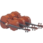 Yamaha AVC5-44S/GL Cello - Glasser Bow 4/4
