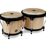 Latin Percussion LP Aspire Wood Bongos 6 3/8" and 8"