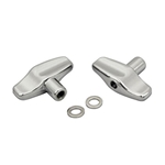 UGN6/2 Pearl Wing Nut, M6 - 2 Pack 6mm