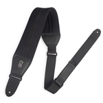 Levy's Leathers MRHNP3-BLK "Right-Height" Guitar Strap - Neoprene 3.25" Wide