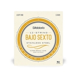 D'Addario EJS86 Bajo Sexto Set - Stainless Steel 26-92