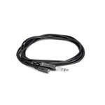 Hosa Headphone Adapter Cable - 3.5 mm TRS to 1/4 in TRS - 10'