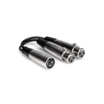 Hosa Y Cable - Dual XLR3F to XLR3M