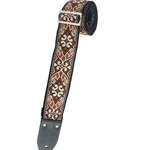 Henry Heller Woven Jacquard Guitar Strap