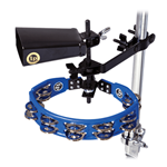 Latin Percussion LP160NY-K Cyclops Tambourine and City Cowbell Pack w/ Mount 5"