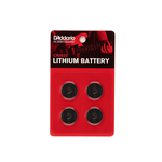 D'Addario 3V Lithium Battery - 4 Pack