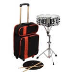 Ludwig LE2477RBR Snare Drum Kit w/ Rolling Bag