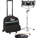 Pearl Snare Drum Kit with Wheel Case