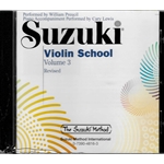 Suzuki Violin School, Volume 3 CD - Revised Edition -