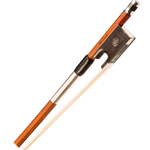 Dorfler Best Quality Pernambuco Violin Bow - Octagon Stick, 3-Part Button 4/4