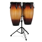 Latin Percussion LPA647 Aspire Conga Set w/Stand 11" and 12"