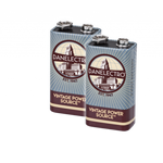 Danelectro 9V Zinc Chloride Battery - 2 Pack