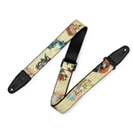 Levy's Leathers MP2TAT Guitar Strap - Polyester - Tattoo Series 2" Wide