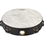 Remo TA-5210-70 Tambourine Fiberskyn 3 - Double Row 10"