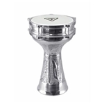 Tycoon Percussion TDA-HC13 Hand Hammered Aluminium Darbuka