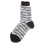 AIM 10004K Sheet Music Kid's Socks