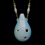 Songbird Ocarina SCARAB Ocarina - Scarab Pendant - Alto 6 Holes